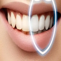 种牙牙冠和邻牙颜色不一样：可以调整吗？